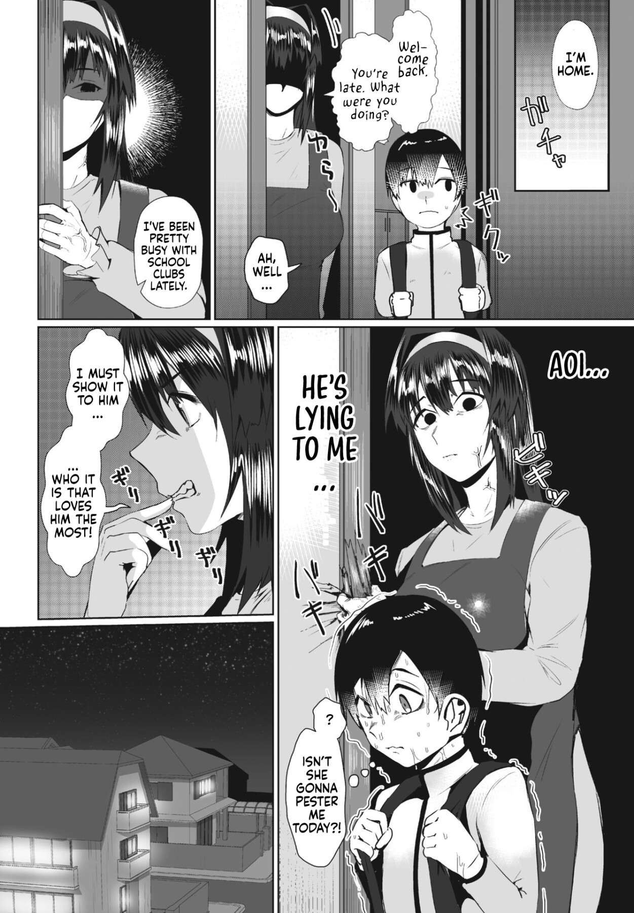 Hentai Manga Comic-Be Careful of Mom's Jealousy!-Read-4